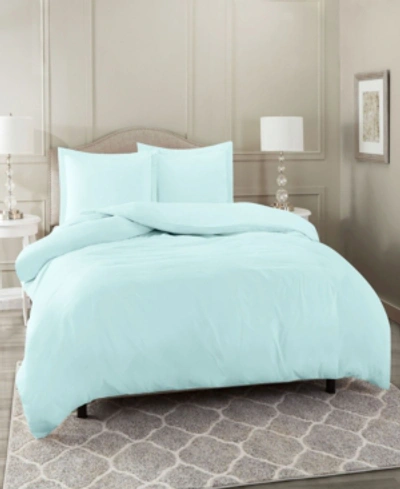 Nestl Bedding Super Soft Double Brushed Microfiber 2 Pc. Duvet Cover Set, Twin Bedding In Rust