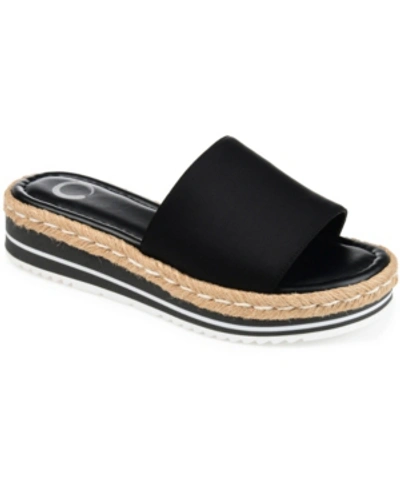 Journee Collection Collection Women's Tru Comfort Foam Rosey Sandal In Black