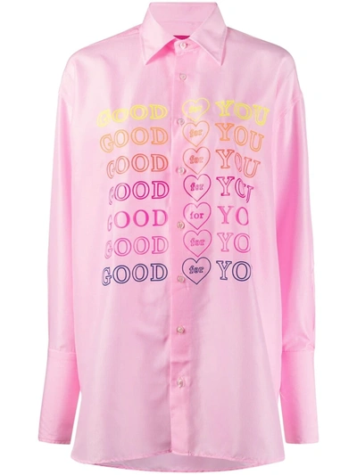 Ireneisgood Women's Shirt Long Sleeve Blouse Goodfy In Pink