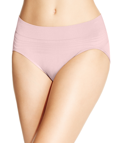 Warner's No Pinches No Problems Striped Hipster Underwear Ru0501p In Sandshell