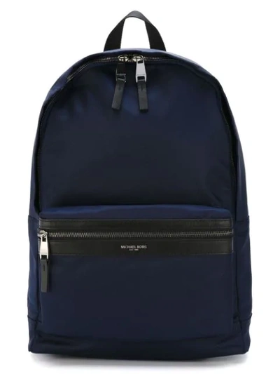 Michael Kors Kent Nylon Backpack In Blue