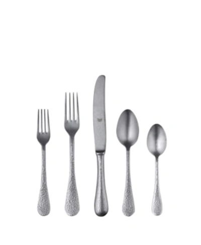 Mepra Epoque Flatware Set, 20 Pieces In Silver-tone