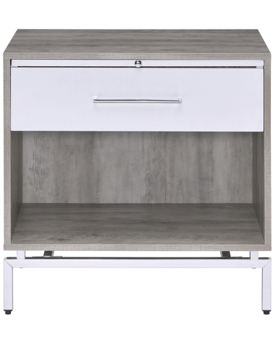 Acme Furniture Cistus Accent Table In White