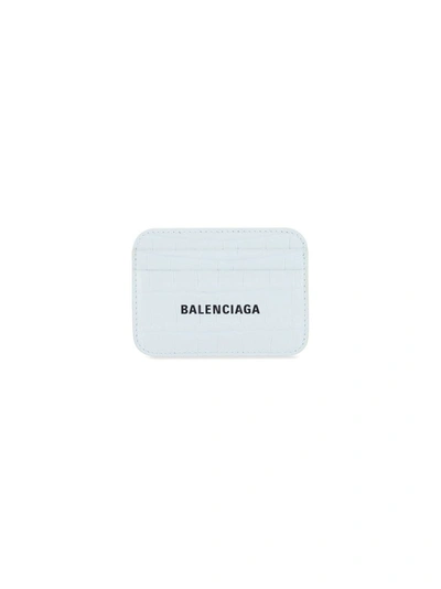Balenciaga Women's White Other Materials Card Holder