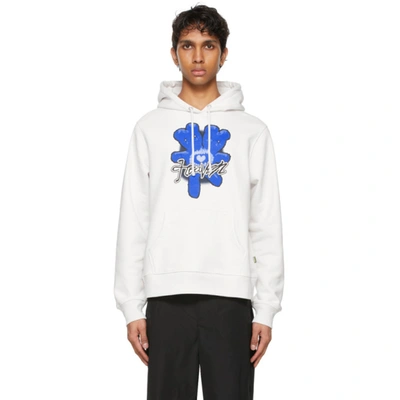 Marc Jacobs White Heaven By  Lover Bear Hoodie In 134 Chalk