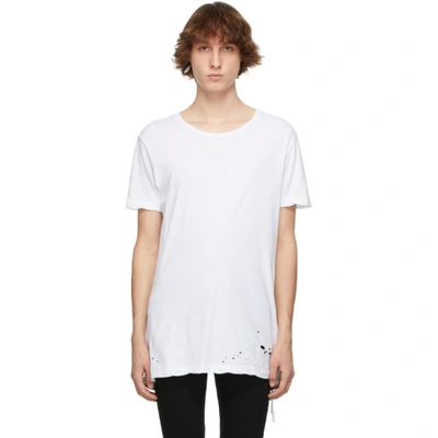 Ksubi White Aged Short Sleeve T-shirt