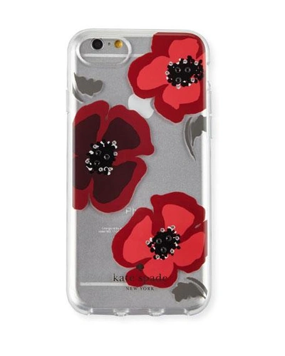 Kate Spade Boho Floral Clear Studded Iphone 7 Case, Clear Multi