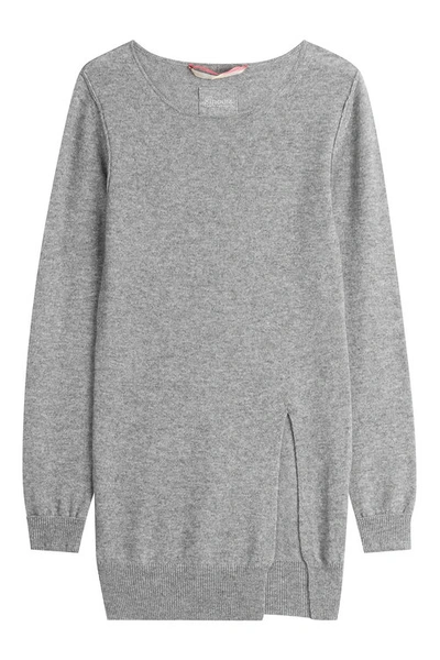 81 Hours Merino Wool Pullover With Cashmere In Grey | ModeSens