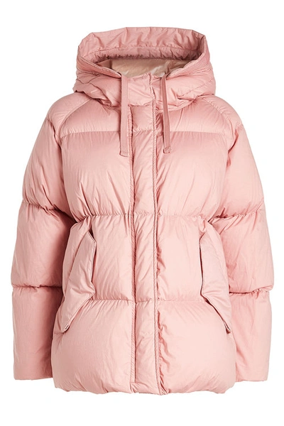 Moncler Quilted Down Jacket In Pink | ModeSens