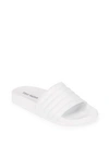 Steve Madden Aviana Slide Sandals In White