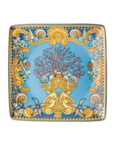 Versace La Mer Canape Dish In Pattern