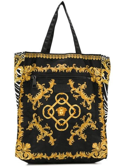 Versace Signature Print Shoulder Bag