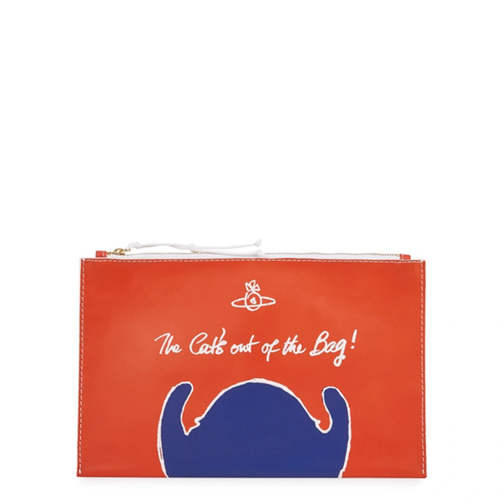 Vivienne Westwood U Get Out What U Put In Printed Leather Vivienne Westwood U Get Out What U Put In Printed Leather