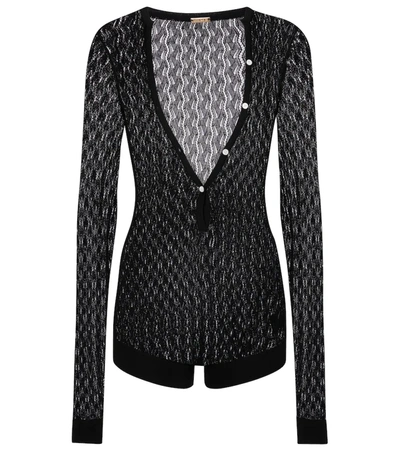 Dodo Bar Or Helen Pointelle-knitted Bodysuit In Black | ModeSens