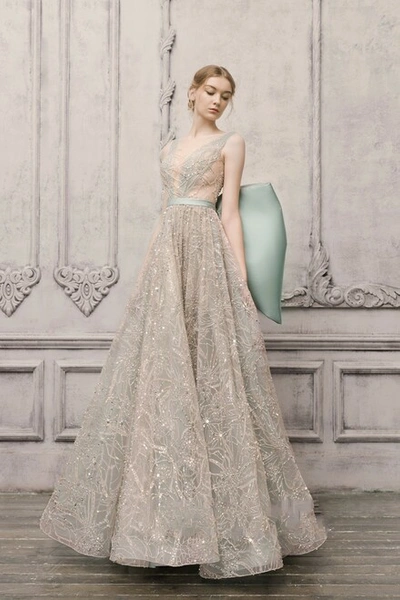 The Atelier Couture Oversized Back Bow Gown
