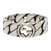 Gucci Interlocking-g Sterling Silver Ring