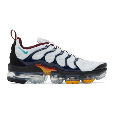 Nike Men's Air Vapormax Plus Running Sneakers From Finish Line In Pla/aqu/blk