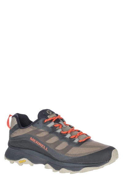 Merrell Men's Moab Speed Colorblock Low Top Sneakers In Brindle