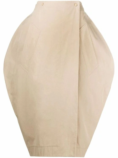 Bottega Veneta Women's Beige Cotton Skirt