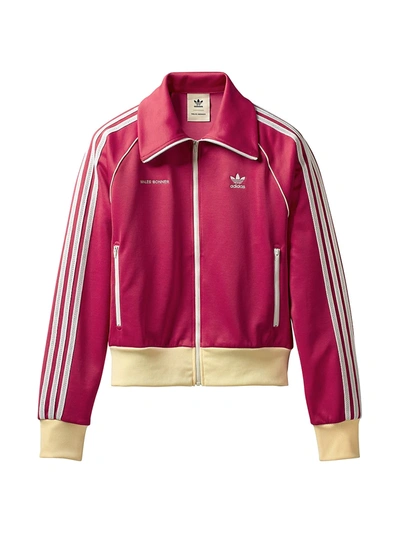 Adidas Originals X Wales Bonner 70s Striped Track Jacket, Pink