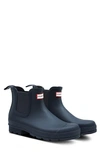 Hunter Original Waterproof Chelsea Rain Boot In Navy