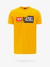 Diesel Yellow Cotton T-shirt