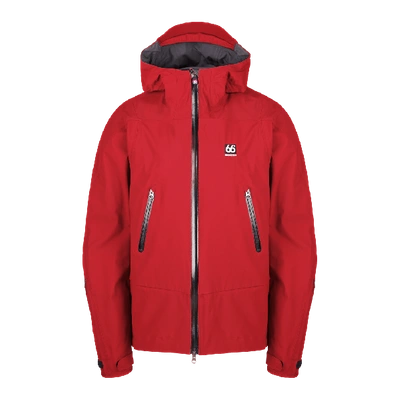 66 North Women's Snæfell Jackets & Coats - Red - 2xl In Red