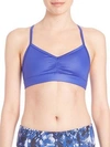 Alo Yoga Sunny Strappy Bra In Electric Blue