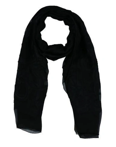 Versace Scarves In Black