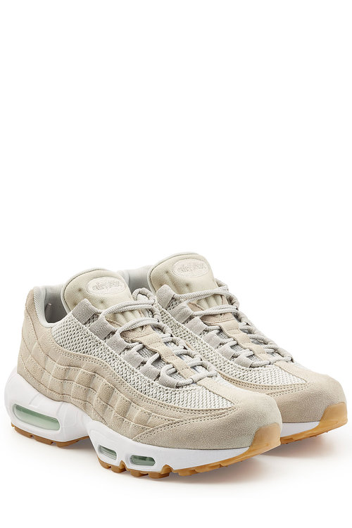 Nike Air Max 95 Sneakers With Suede In Beige | ModeSens