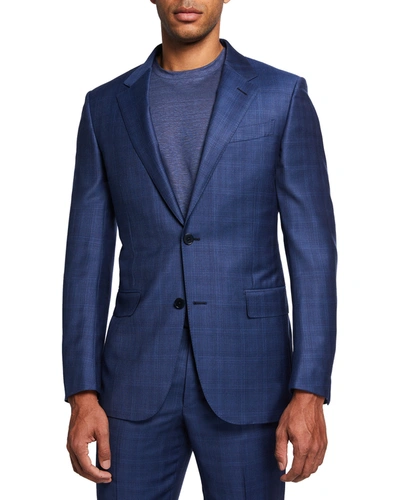 Ermenegildo Zegna Men's Deco Wool Two-piece Suit In Blue
