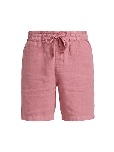 Joe's Jeans Men's Drawstring Linen Shorts In Mesa Rose