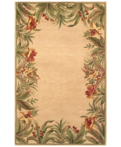 Kas Sparta Rainforest 3151 Ivory 7'9" X 9'6" Area Rug