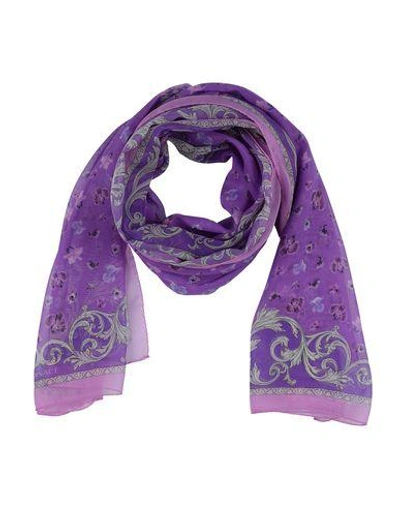 Versace Scarves In Purple