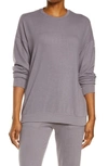 Alo Yoga Soho Pullover In Purple Dusk