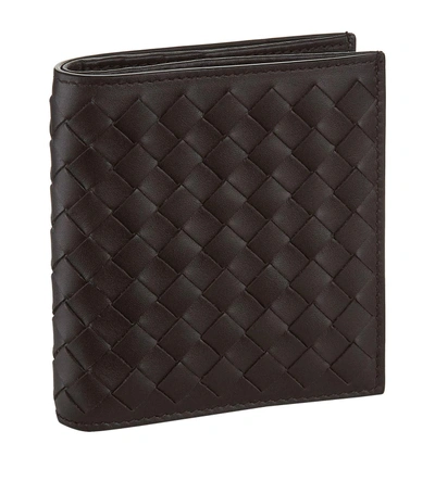 Bottega Veneta Interweave Leather Bifold Wallet In Brown