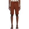 Cmmn Swdn Shorts In Brown Wool