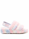 Ugg Women's Fluff Yeah Faux Sheepskin Slingback Slippers In Rose