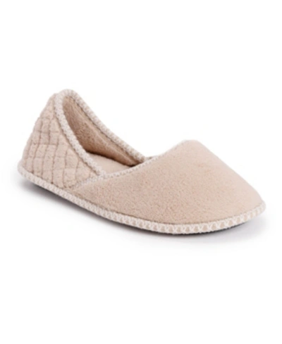 Muk Luks Women's Beverly Slip-on Slipper In Honey Wheat