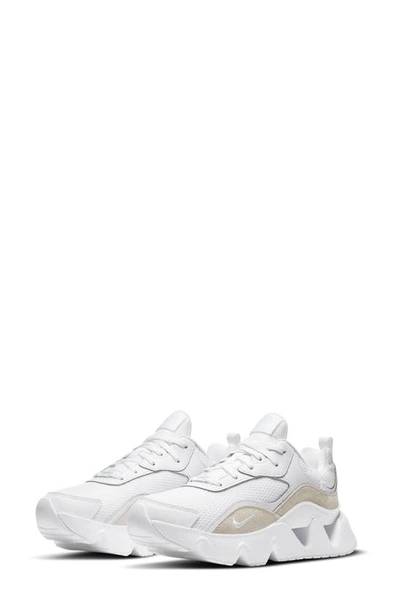 Nike Women's Ryz 365 2 Cutout Sneakers In White/white