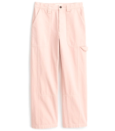 Alex Mill Phoebe Pant In Upcycled Denim Pale Pink