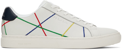 Ps By Paul Smith Colour-block Low-top Sneakers In White