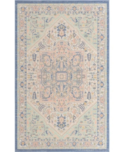 Bridgeport Home Vander Van-01 4' X 6' Area Rug In Mist