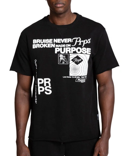 Prps Men's Vadito Graphic Logo T-shirt In Black