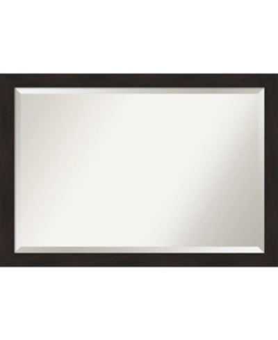Amanti Art Furniture Framed Bathroom Vanity Wall Mirror, 39.5" X 27.50" In Bronze