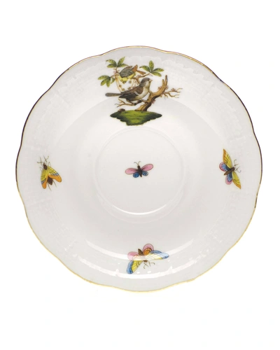 Herend Rothschild Bird Salad Plate In Multi Colors