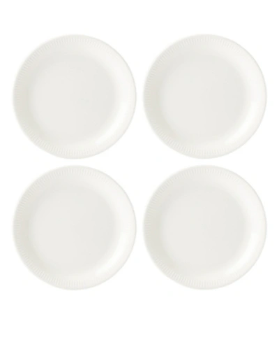 Lenox Profile Accent Plate, Set/4 In White