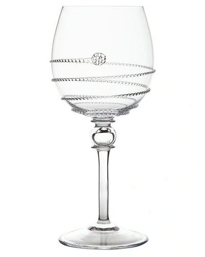 Juliska Amalia Full Body White Wine Glass In Clear