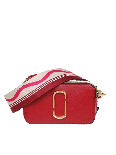 Marc Jacobs The Snapshot Bag In New Red Multi Color ModeSens