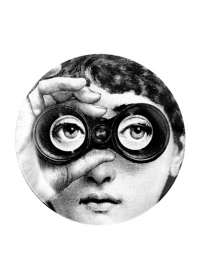 Fornasetti Tema E Variazioni N. 363 Bug On Nose Wall Plate